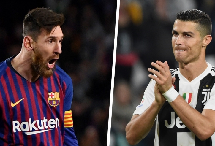 Ronaldo chưa có tên trong 25 cầu thủ hay nhất Cúp C1 do Messi chọn