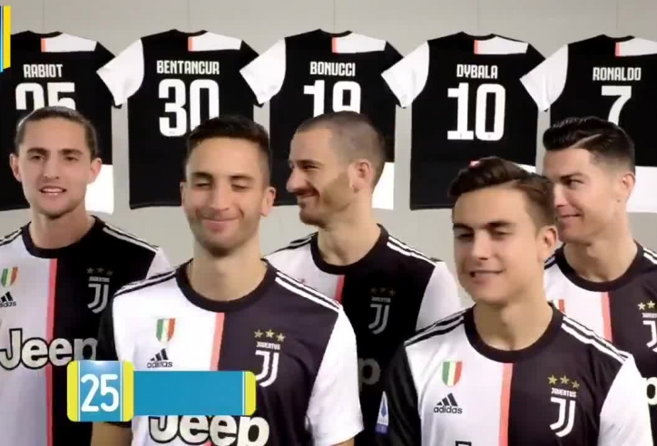 VIDEO: Diễn xuất dở tệ của Ronaldo và đồng đội trong quảng cáo của Juve