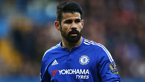 Diego Costa sẽ vắng mặt ở trận gặp MU?