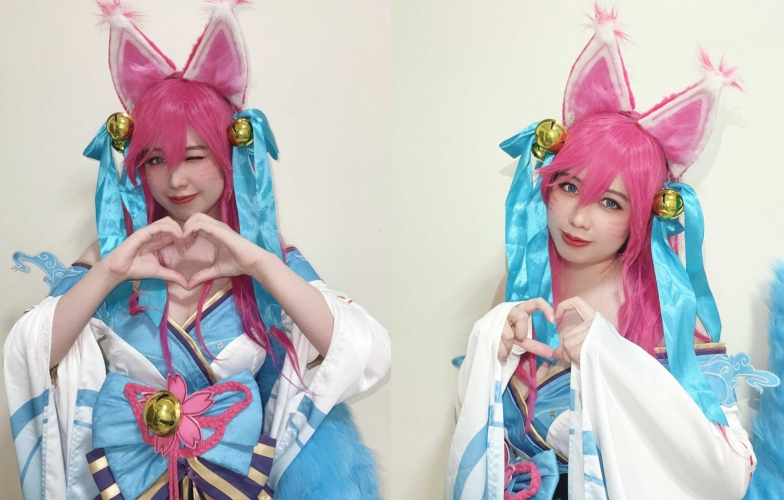 Nữ tuyển thủ đội tuyển LOL Lào cosplay Ahri, Gwen khiến fan Việt ngây ngất