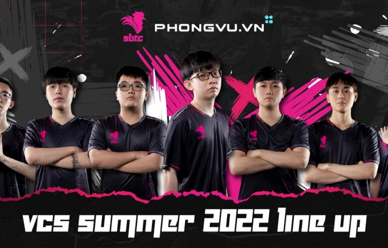 SBTC Esports chốt sổ đội hình VCS mùa Hè 2022