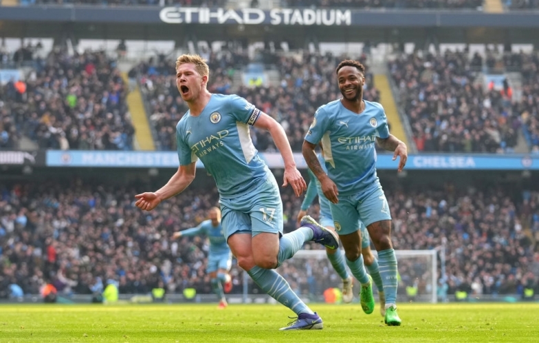 De Bruyne thể hiện đẳng cấp, Man City nhọc nhằn giành 3 điểm trước Chelsea