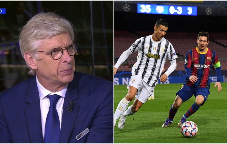 Arsene Wenger chỉ ra siêu sao có cả phẩm chất của Ronaldo và Messi