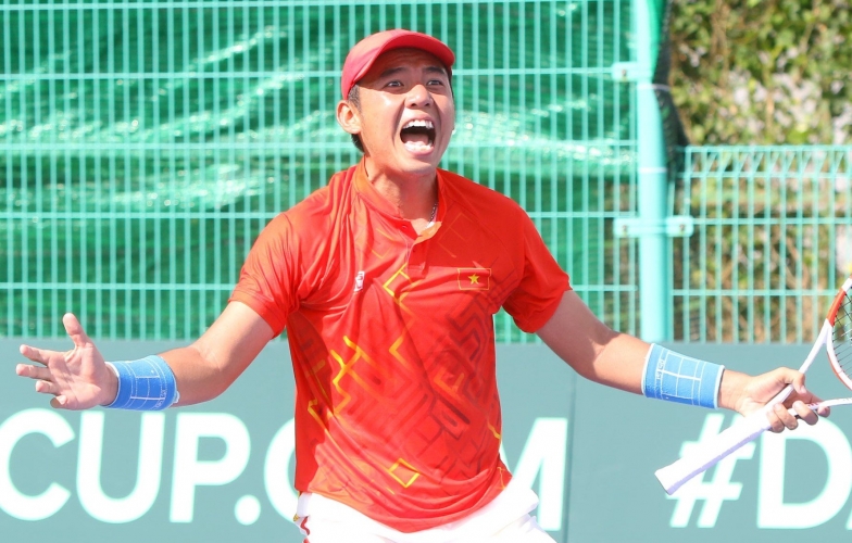 Hoàng Nam gặp khó, quần vợt Việt Nam vẫn ra quân thuận lợi ở Davis Cup