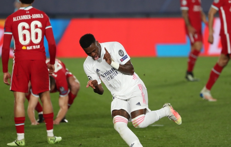 Vinicius “thách thức” Liverpool dùng đội hình mạnh nhất đấu Real