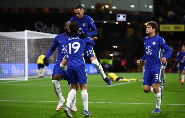 Chelsea giành chiến thắng kịch tính trước Watford