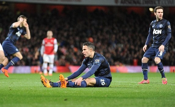 Video bóng đá: Màn trình diễn của Persie trước Arsenal