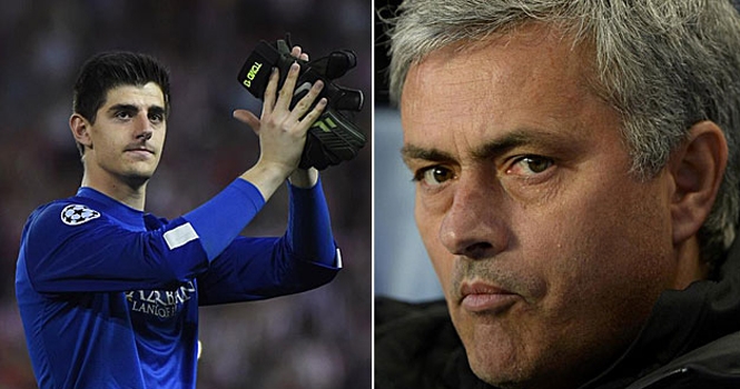 Bán kết Cúp C1: Jose Mourinho đe dọa Thibaut Courtois