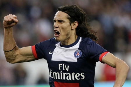 Cavani trên đường gia nhập M.U với giá 56 triệu bảng