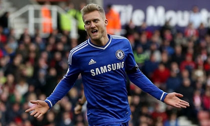 Andre Schurrle sẽ là cái tên tiếp theo chia tay Chelsea