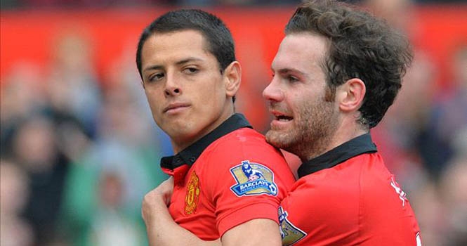 Mata muốn Man Utd  giữ chân Chicharito