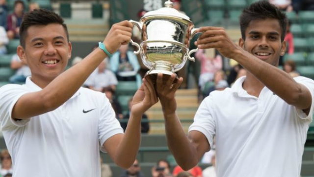 Video tennis: Lý Hoàng Nam vô địch giải trẻ Wimbledon 2015