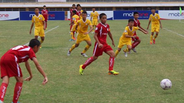 VIDEO: SLNA vào chung kết giải U13 quốc gia sau loạt 11m cân não với Bình Dương