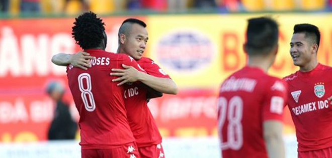 Kết quả vòng 3 V-League 2016