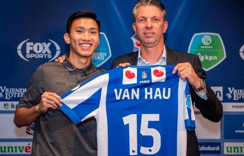 Sếp Heerenveen bất ngờ mở ra cơ hội ở lại cho Văn Hậu