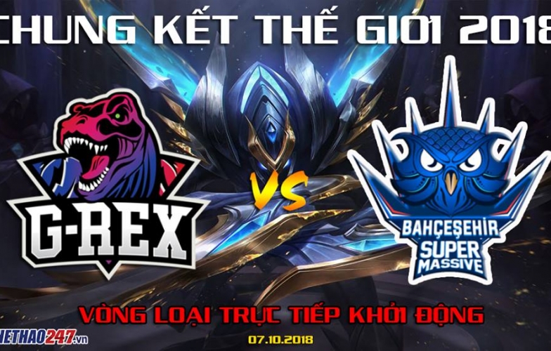 Vòng khởi động CKTG 2018 - Loại trực tiếp GRX vs SUP ván 4: GRX chính thức đi tiếp vào vòng bảng