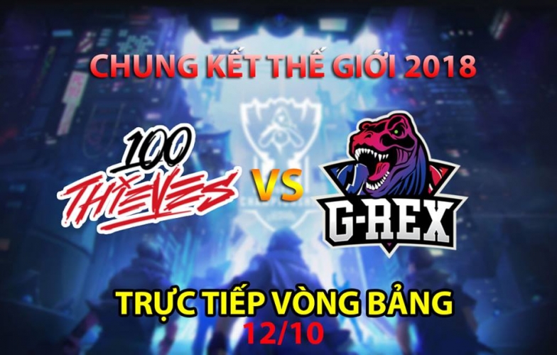 100Thieves và G-Rex: Chiến thắng áp đảo của 100Thieves