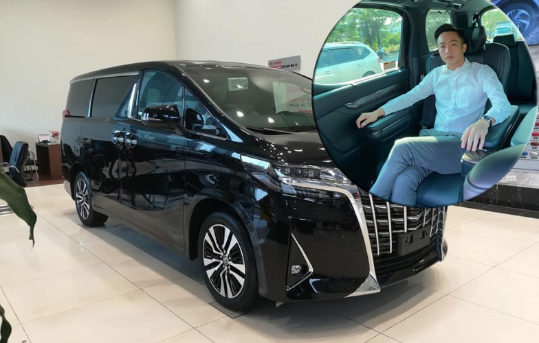 Chán siêu xe, Cường Đô-la tậu xe sang Toyota Alphard hơn 4 tỷ đồng