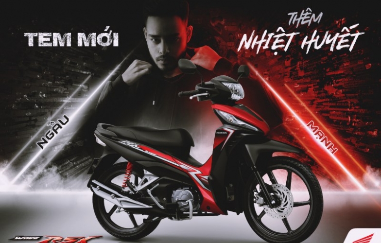 Honda Việt Nam thêm tem mới cho Wave 110 RSX FI