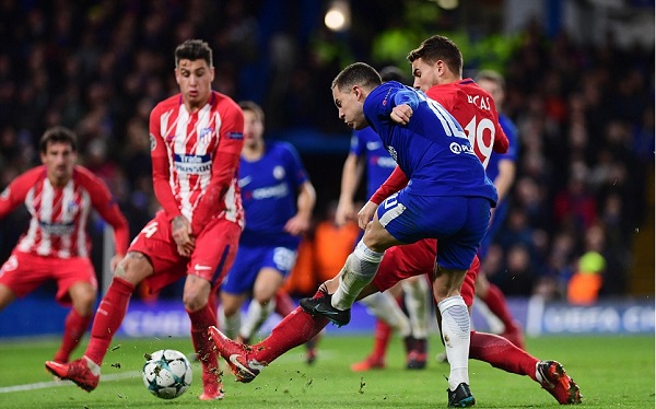 Chelsea chia điểm với Atletico Madrid ngay trên sân nhà