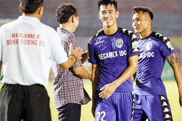 BXH V-League: B.Bình Dương bứt tốc