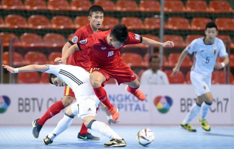 ĐT U20 futsal Việt Nam đối đầu Nhật Bản tại giải Châu Á