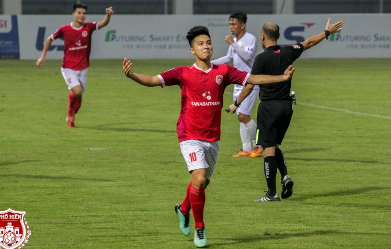 Đại thắng 4-0, Phố Hiến FC tiếp tục thăng hoa tại Hạng Nhất