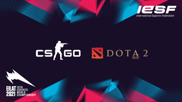 DOTA 2 và CSGO là nội dung thi đấu chính thức tại IESF Esports World Championship lần thứ 13