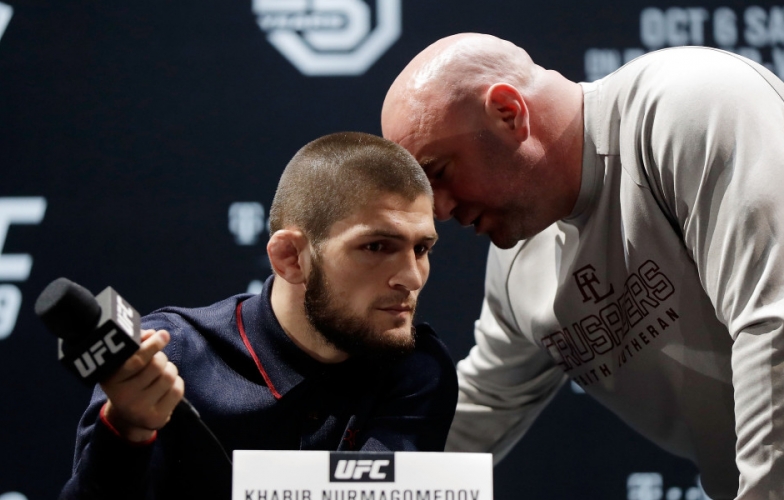 Dana White bất ngờ với án phạt 'nhẫn tâm' dành cho Khabib