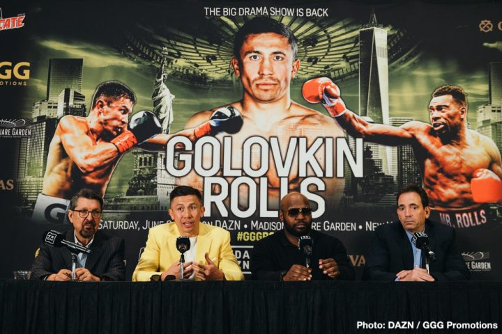 TRỰC TIẾP BOXING: Gennady Golovkin vs. Steve Rolls