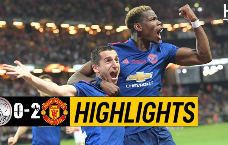 Highlights: Ajax 0-2 Man Utd (Chung kết Europa League 2017)