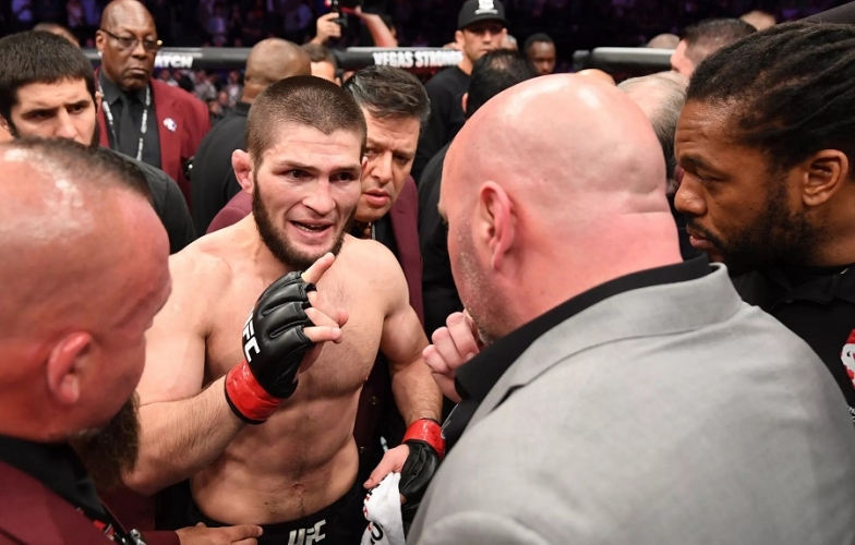 Khabib - Dana White gặp nhau tại Abu Dhabi, tương lai ra sao