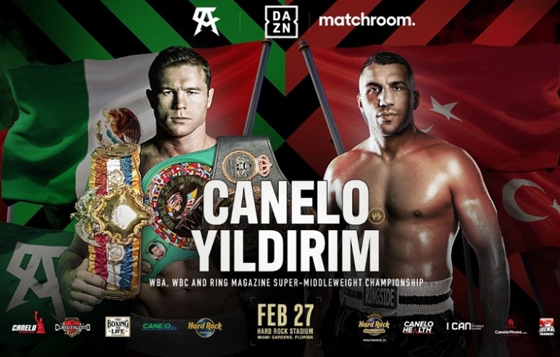 Canelo Alvarez tái xuất trong tháng 2, bảo vệ đai WBA, WBC