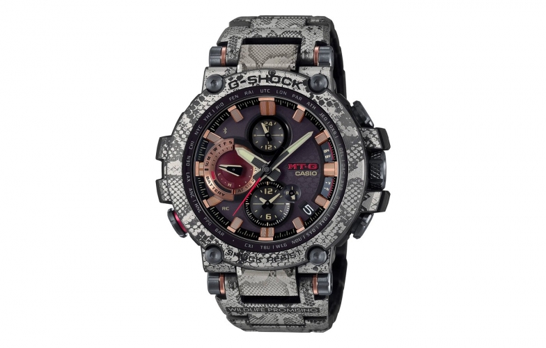 Casio ra mắt phiên bản G-SHOCK da rắn cực độc