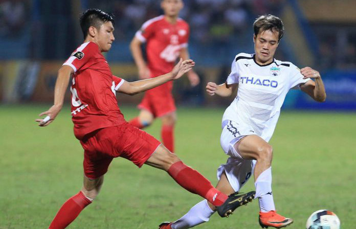 Bảng xếp hạng V-League 2019: HAGL tiến gần top đầu