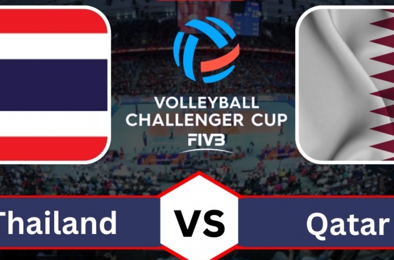 Link xem trực tiếp bóng chuyền nam FIVB Challenger Cup 2023 ngày 28/7: Thái Lan vs Qatar