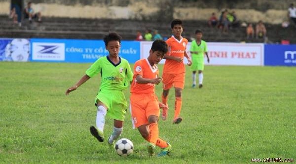 Đội bóng của bầu Đức thua thảm ở giải U13 QG