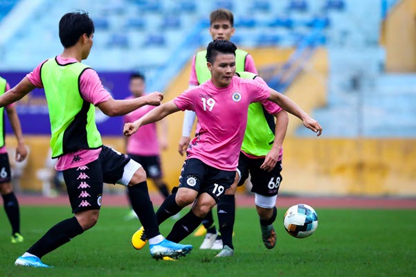 ha noi fc v-league quang hai