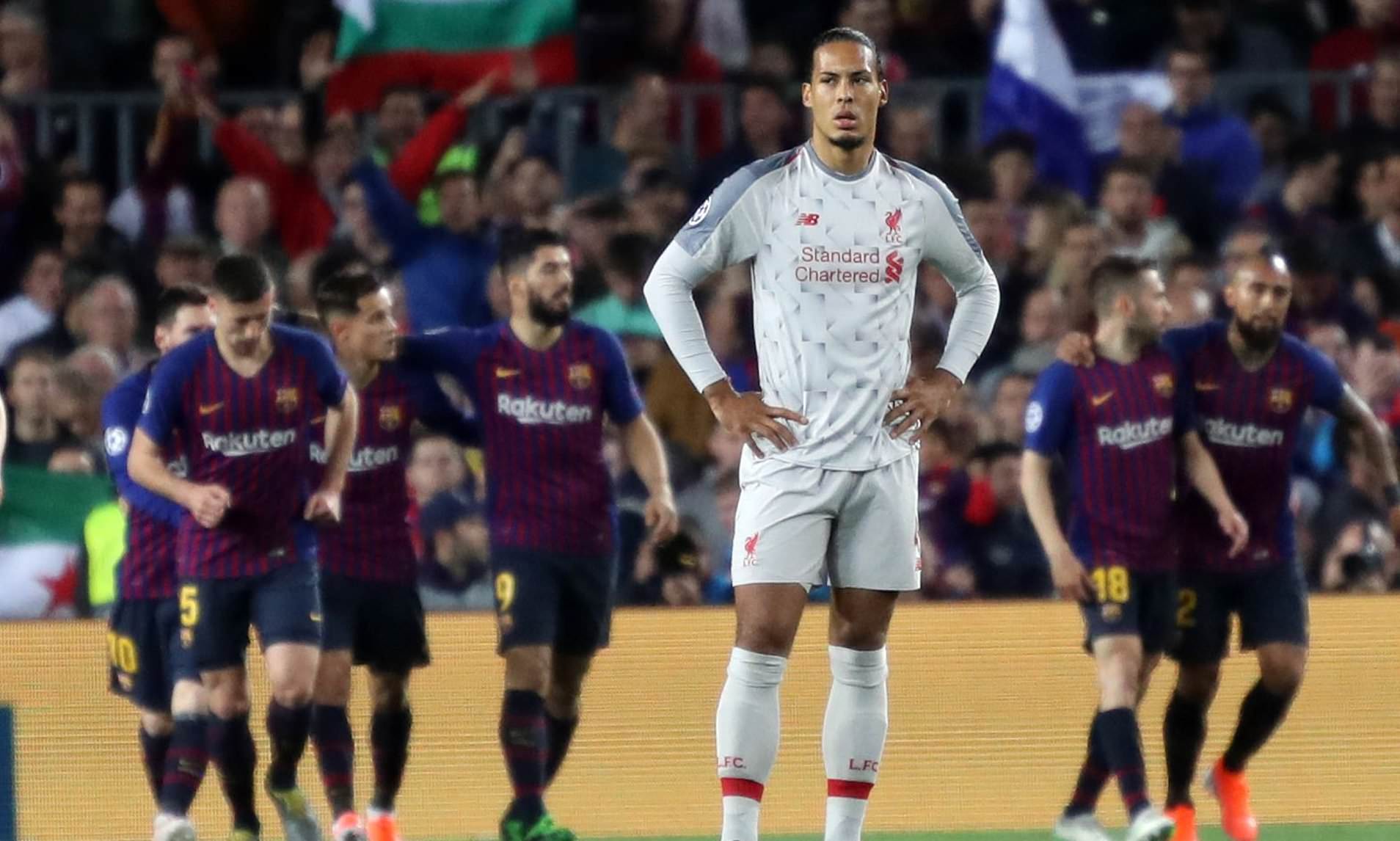 barca 3-0 liverpool, liverpool thua barca, messi hủy diệt liverpool, barca thắng liverpool, van dijk nói gì, van dijk và messi, van dijk, liverpool thua, cúp c1, champions league