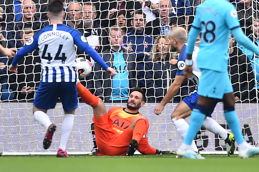 Lloris chấn thương, Hugo Lloris, Tottenham thua, Brighton 3-0 Tottenham, Ngoại hạng Anh, Tottenham