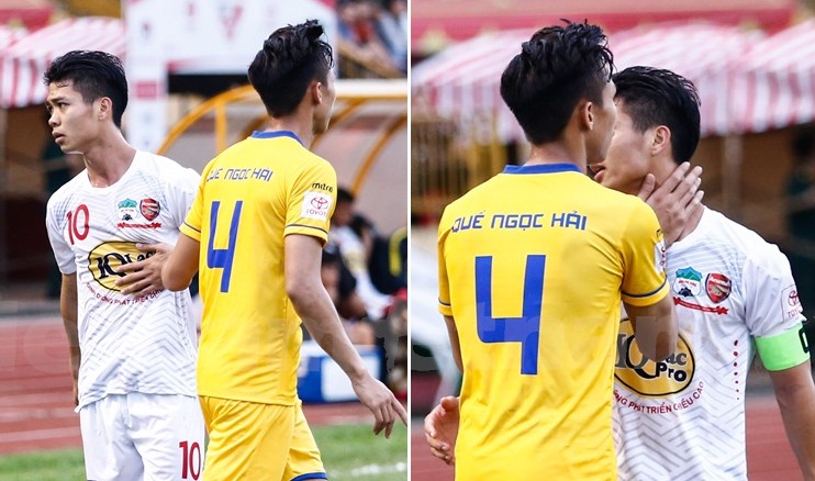 SLNA 2-0 HAGL, HAGL,công phượng, hlv nguyễn quốc tuấn, bầu đức, đội bóng phố núi, v-league, v-league 2017, bóng đá việt nam, tin tức v-league