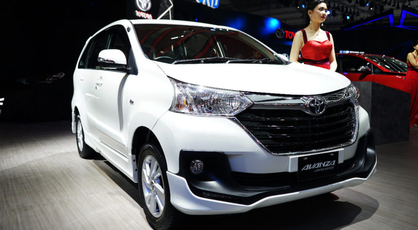 Phần đầu xe Toyota Avanza 2019