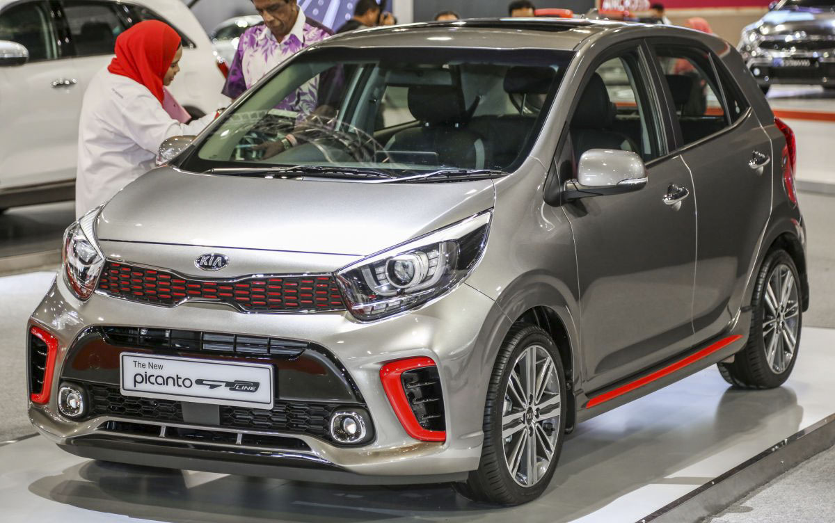 KIA Morning GT-Line, KIA Morning phiên bản thể thao, KIA Morning,