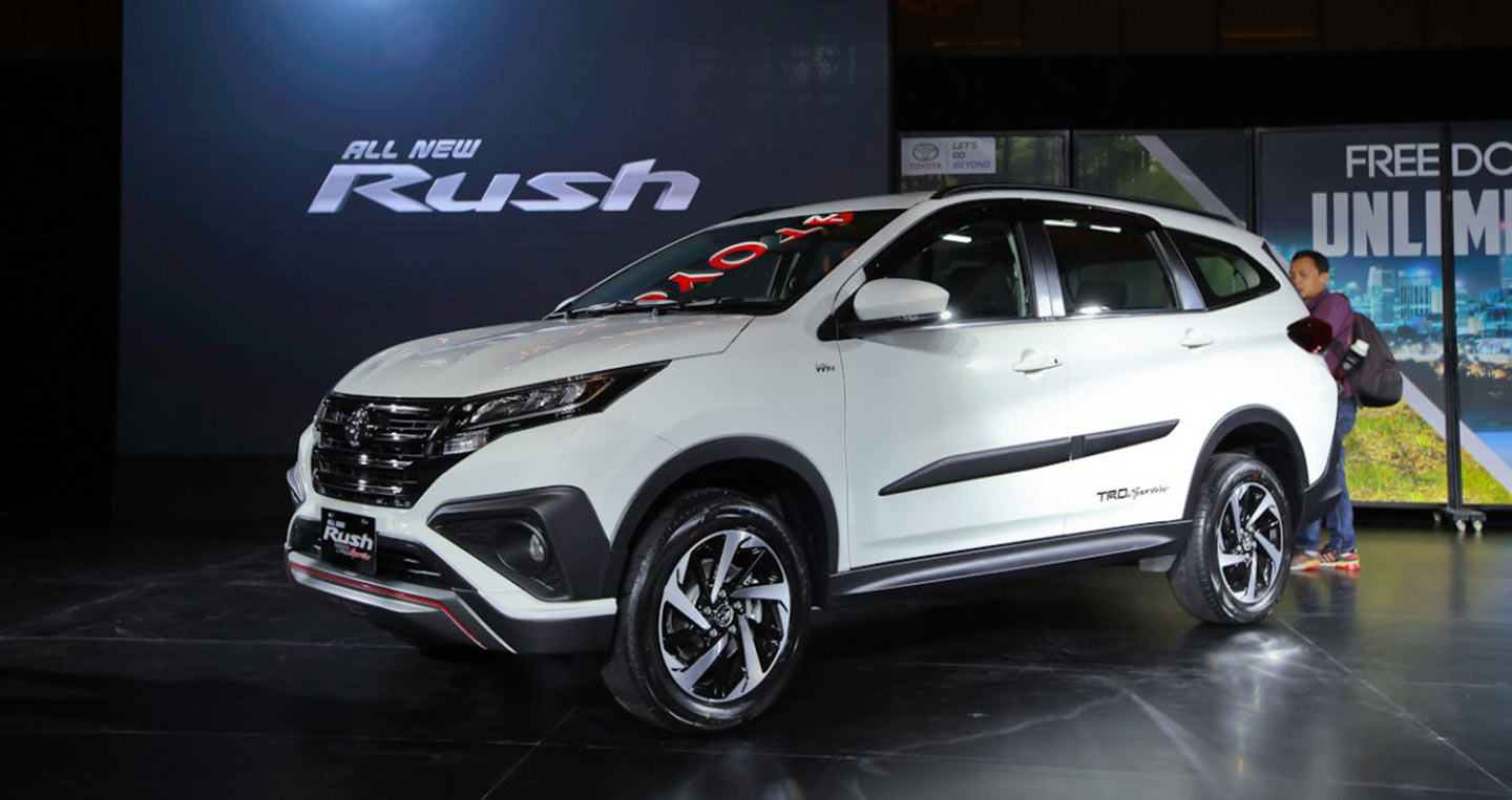 Ngoại hình Toyota Rush 2020 vô cùng khoẻ khoắn