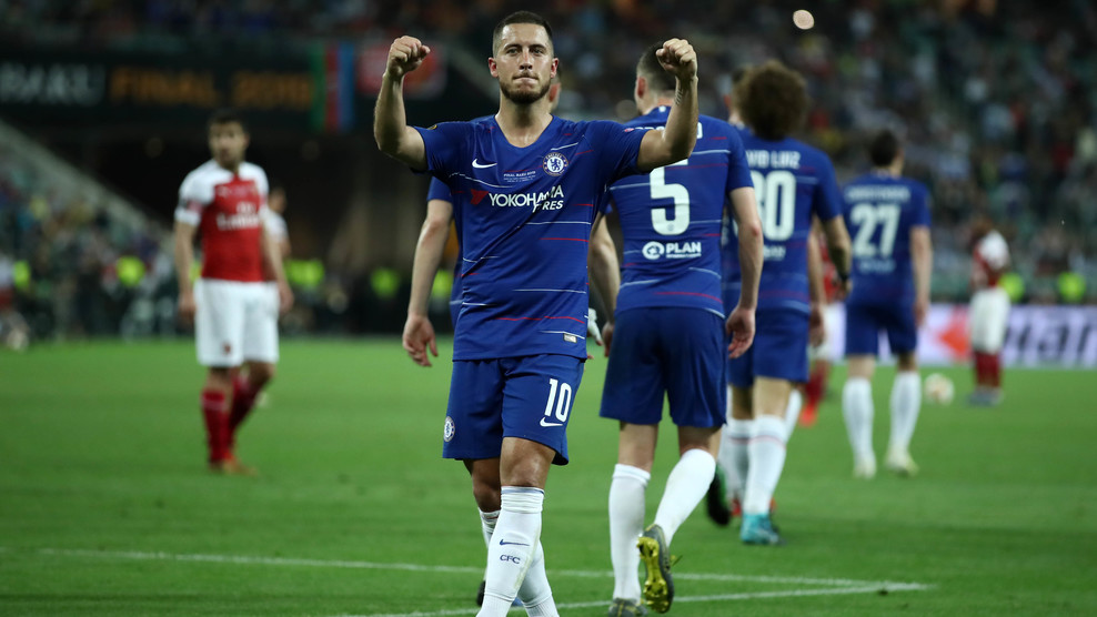 Hazard, chelsea 4-1 arsenal, chung kết c2, europa league, chelsea vô địch, eden hazard, chung kết europa league