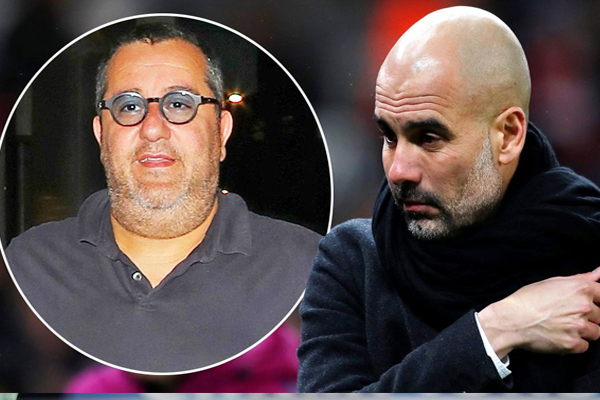 Pep Guardiola bị siêu cò Mino Raiola chửi thẳng mặt trên từ Sunday Mirror