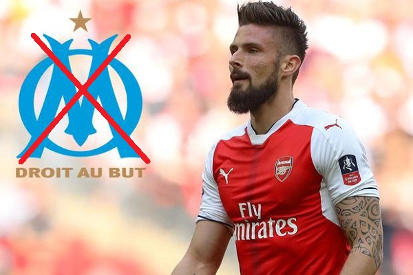 Oliver Giroud, Arsenal, Marseille, Premier League, Sanchez