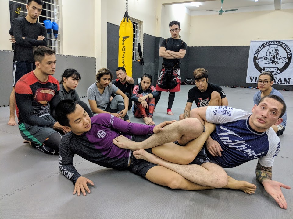 David Lapetina, BJJ, võ thuật, Agoge Hà Nội