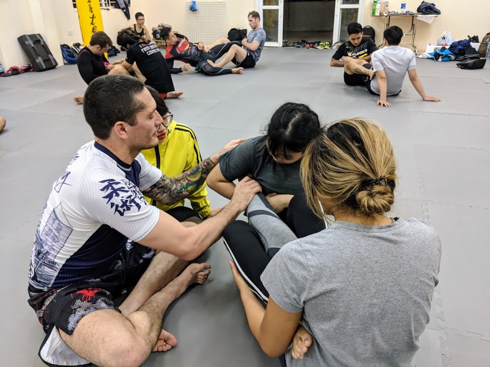 David Lapetina, BJJ, võ thuật, Agoge Hà Nội