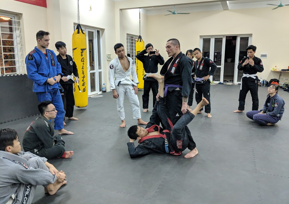 David Lapetina, BJJ, võ thuật, Agoge Hà Nội